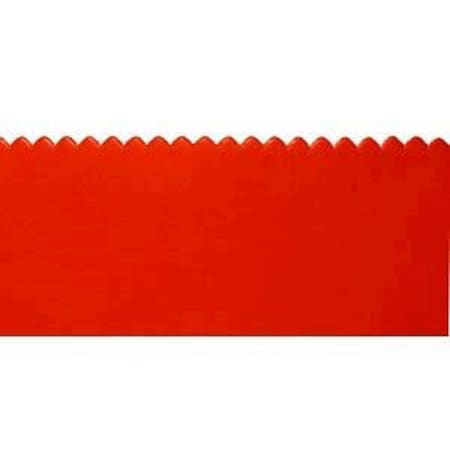 Midwest Rake 79800 Rubber Squeegee Blade, 3/8" Notch, Single Side, 48"